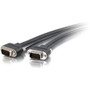 C2G VGA Video Cable - 10 ft VGA Video Cable for Video Device - First End: 1 x HD-15 Male VGA - Second End: 1 x HD-15 Male VGA - Black (Fleet Network)