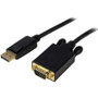 StarTech.com 6ft (1.8m) DisplayPort to VGA Cable, Active DisplayPort to VGA Adapter Cable, 1080p Video, DP to VGA Monitor Converter - (Fleet Network)