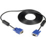 Black Box KVM Switch VGA Monitor Cable - 6-ft (1.8-m) - 5.9 ft VGA Video Cable for Monitor, KVM Switch - First End: 1 x 15-pin HD-15 - (Fleet Network)