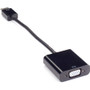 Black Box HDMI to VGA Adapter Converter with Audio, Male/Female Dongle - HDMI/USB/VGA/mini-phone Video Cable for Video Device, - First (VA-HDMI-VGA)