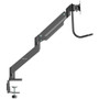 StarTech.com Desk Mount Dual Monitor Arm with USB & Audio - Slim Full Motion Dual Monitor VESA Mount up to 32" Displays - - VESA heavy (Fleet Network)