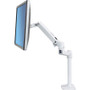 Ergotron Mounting Arm for Monitor - White - 1 Display(s) Supported32" Screen Support - 11.34 kg Load Capacity - 100 x 100 VESA (Fleet Network)