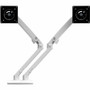 Ergotron Mounting Arm for LCD Monitor - White - 2 Display(s) Supported24" Screen Support - 18.14 kg Load Capacity (45-496-216)