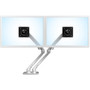 Ergotron Mounting Arm for LCD Monitor - Polished Aluminum - 2 Displays Supported24 Screen Support - 1814 kg Load Capacity 45-496-026
