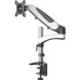 Amer Hydra Mounting Arm for Curved Screen Display, Flat Panel Display - White, Black, Chrome - 1 Display(s) Supported65" Screen - 15 (HYDRA1HD)