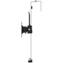 StarTechcom Cubicle Monitor Mount - Office Cubicle Wall Single 34 inch VESA Monitor Hanger - Height Adjustable - Hanging Bracket - up ARMCBCLB