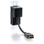 C2G HDMI Pass Through Wall Plate - White - White - Steel - 2 x HDMI Port(s) (41043)
