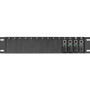 Black Box Pure Networking Copper to Fiber Media Converter Chassis - 2U, 14-Slot - 2 x Number of Power Supplies Installed - 14 Slot - - (LHGC-RACK)