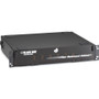 Black Box Rackmount Fiber Enclosure - 2U, 6-Panel - For Patch Panel - 2U Rack Height x 23" (584.20 mm) Rack Width - Black Powder Coat (Fleet Network)