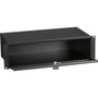 Black Box 19 Rackmount Drawer - 3U 9D 2-Point Mounting - 3U Rack Height x 19 48260 mm Rack Width - Rack-mountable - Black Coat RMT963