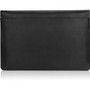 Lenovo Carrying Case (Sleeve) for 14" Lenovo Notebook - Black - Scratch Resistant Interior - Genuine Leather, Elastic Loop - Retail (4X40U97972)