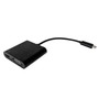 USB 31 Type-C to HDMI VGA 35mm USB Type-C Adapter - Black
