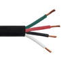 Flexible Electrical Cord Cable - 12AWG 4C SOOW 600V 90C - Black (Per Meter)