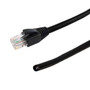 RJ45 Male with IP68 Shroud to Blunt Cat6 Solid UTP Gel Filled Outdoor UV / Direct Burial Pigtail Cable