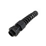 Cable Gland with Strain Relief M20x1.5 Thread - Cable OD 10~14mm - IP68 - Black