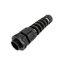 Cable Gland with Strain Relief M25x1.5 Thread - Cable OD 13~18mm - IP68 - Black