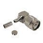 TNC Male Right Angle Crimp Connector Compatible With LMR-195 Style Coax 50 Ohm For FN-CN-24-195