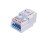 Cat5e RJ45 Female To Shielded Bulkhead Coupler IP68 Waterproof Rated For Secure Network Connections Black FN-CN-C5E-FFS-IP68