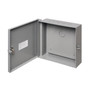 Enclosure Box 11 x 11 x 35 IndoorOutdoor Non-Metallic NEMA 3R Rated with Backplate - Grey
