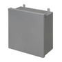 Non Metallic Indoor Outdoor Enclosure Box 12 X 6 With Backplate Grey Indoor/Outdoor Non-Metallic Rated NEMA FN-EB-12126BP-GY