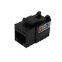 RJ45 Cat5e Slim Profile Jack, 110 Punch-Down