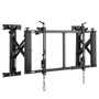 Video Wall TV Mount Bracket - Fully Adjustable - Quick Assembly - Fits Sizes 45-50 inches - Maximum VESA 600x400