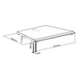 Video Wall Pedestal Base For Elevated Support And Rigid Floor Mounting Of Display Stacks Stand FN-MT-1610-PB