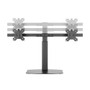 Full Motion Dual Screen Desktop Monitor Stand VESA Compatible 17 To 32 Inch FN-MT-531-BK