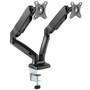 Full Motion Dual Screen Desktop Display Mount VESA Compatible 13 To 27 Inch FN-MT-563-BK
