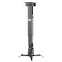 Projector Wall/Ceiling Mount, 4 Arm Tilt & Rotate Adjustable Length 430 to 650mm - Black