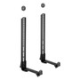 Sound Bar Holder for Below or Above TV - Black (Pair)