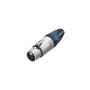 Neutrik 4 Pin XLR Female Inline Connector For Audio And Signal Runs FN-NT-NC4FXX