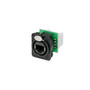 Neutrik Female Ethercon RJ45 Receptacle - 110 Punch Down  - Black