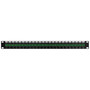 24 Port SCSC APC Singlemode 9u Simplex Patch Panel - 19 Rackmount 1U