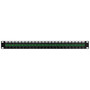 24 Port SCSC APC Singlemode 9u Simplex Patch Panel - 19 Rackmount 1U