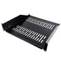 19 inch Front Mount Vented Shelf 18 inch Depth - 2U