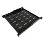 19 inch 4-post Mount Vented Shelf - 1U Adjusts from 18 to 25 inch Deep