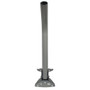 24 inch Heavy Duty J-Pipe Mount Mast - Powder Coat - Grey