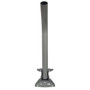 24 inch Heavy Duty J-Pipe Mount Mast - Powder Coat - Grey
