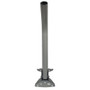 24 Inch Heavy Duty J-Pipe Mount Mast Powder Coat Grey Durable Exterior Support For Mounting Hardware FN-SD-201-24