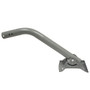 24 Inch Heavy Duty J-Pipe Mount Mast Powder Coat Grey Durable Exterior Support For Mounting Hardware FN-SD-201-24