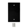 Wall Plate, Solid - Black