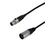 Premium  Cables Balanced XLR Male to mini-XLR Female Cable