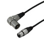 Premium  Cables XLR Microphone Right Angle Male To Female Cable FT4