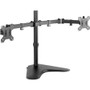V7 Dual Desktop Monitor Stand - Up to 32" Screen Support - 16 kg Load Capacity - 18.31" (465.07 mm) Height x 35.94" (912.88 mm) Width (Fleet Network)