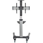 Tripp Lite Mobile Flat-Panel Floor Stand for 32 to 70 TVs and Monitors - Up to 70 Screen Support - 6804 kg Load Capacity - 2 x - x DMCS3270XP