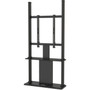 StarTechcom Digital Signage Display Stand - Black - Locking - Cable Management - Portrait Kiosk Enclosure DSIGNAGESTND - The kiosk DSIGNAGESTND