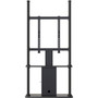 StarTechcom Digital Signage Display Stand - Black - Locking - Cable Management - Portrait Kiosk Enclosure DSIGNAGESTND - The kiosk DSIGNAGESTND