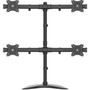 Tripp Lite Quad-Display Desktop Monitor Stand for 13 to 27 Flat-Screen Displays - Up to 27 Screen Support - 32 kg Load Capacity - x DDR1327MQ