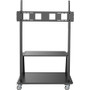 Tripp Lite DMCS60105XXDD Heavy-Duty Rolling TV Cart - Up to 105" Screen Support - 150 kg Load Capacity - 2 x Shelf(ves) - 72.60" mm) x (DMCS60105XXDD)